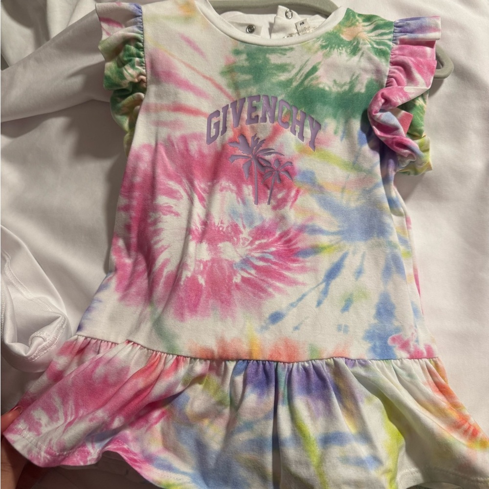 Givenchy Multicolor Tie-Dye dress